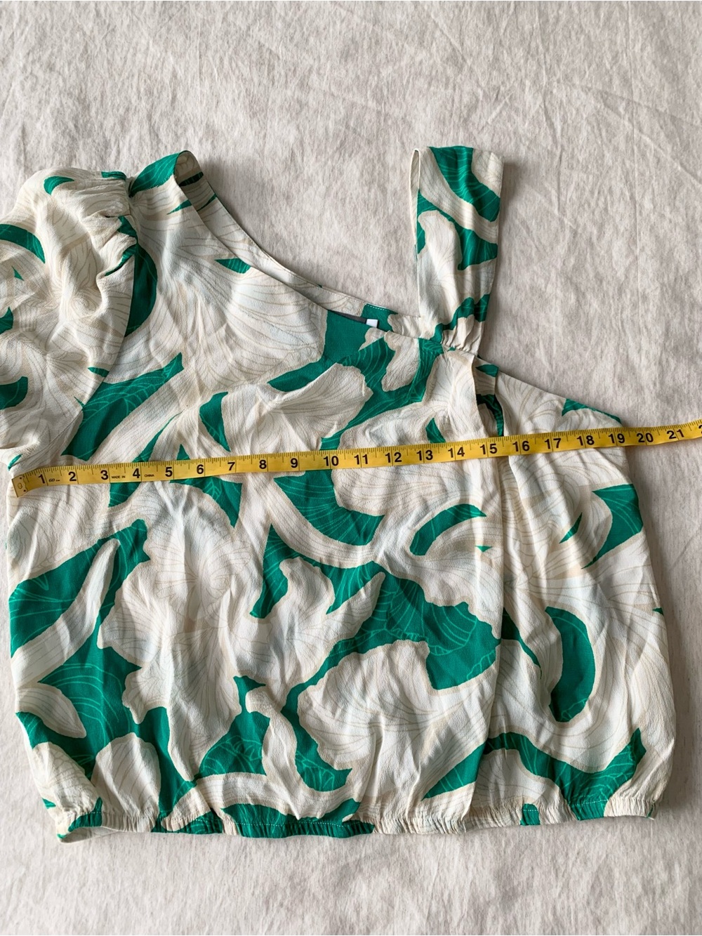 Mint Velvet Two-Piece Floral Set in Cream & Green size L and US 10 - Picture 8 of 15